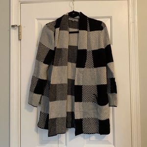 Cardigan Black and Gray